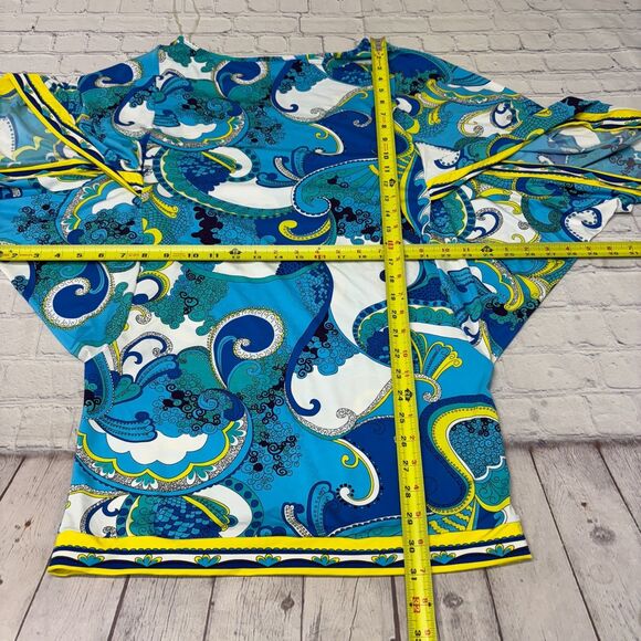 Trina Turk Ipanema French Riviera Swim Cover-up Tunic Dress Size Small D049 -7 - Picture 2 of 15